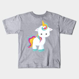 Little Unicorn, Cute Unicorn, Magic Unicorn Kids T-Shirt